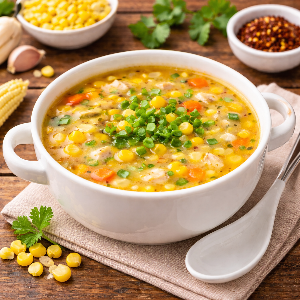 sweet corn soup